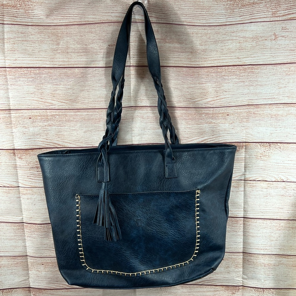Blue Shoulder Bag